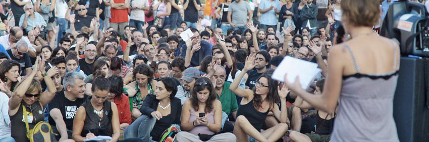 assemblea plaça Catalunya