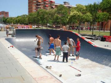 patina i lluita nou barris