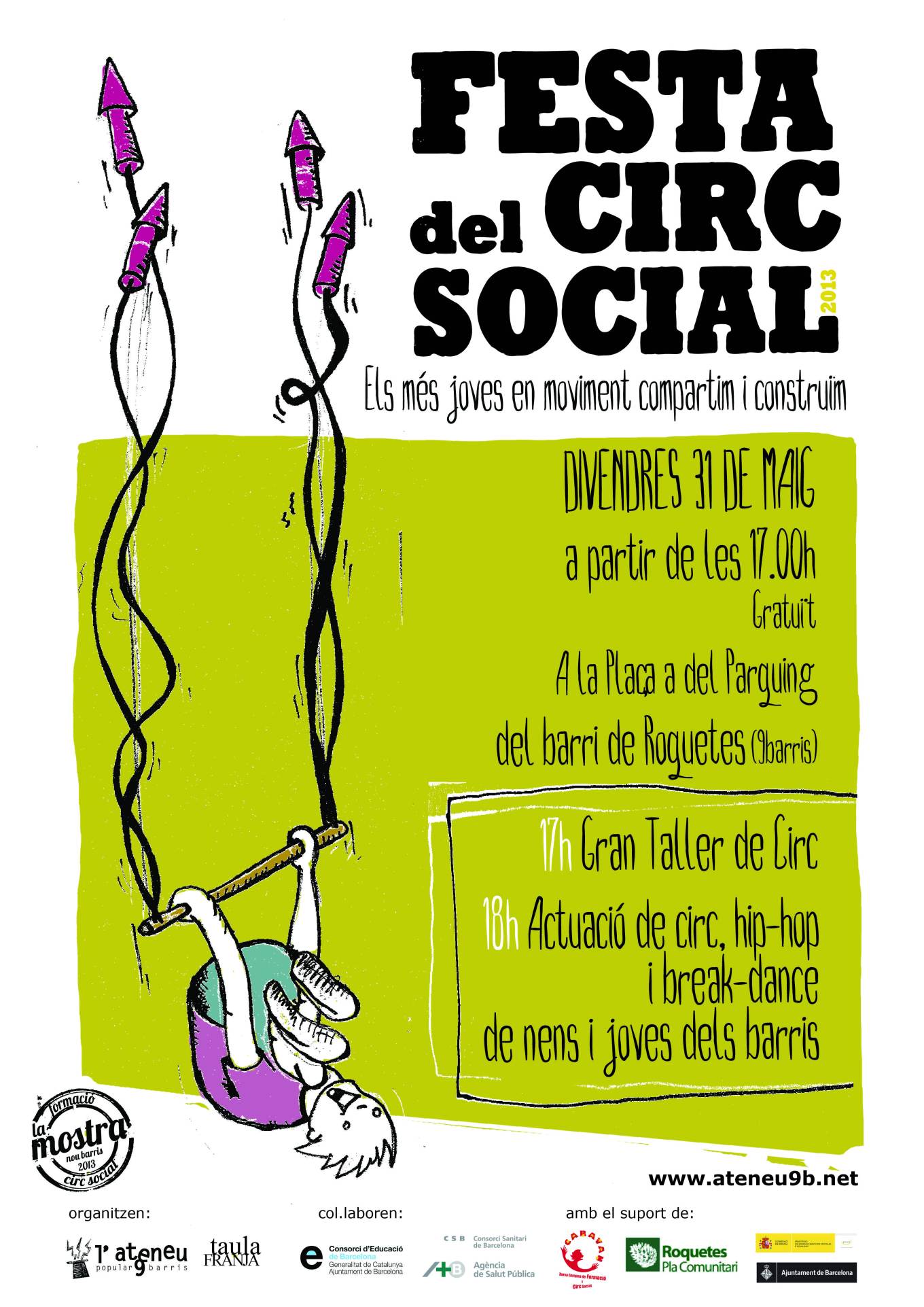 poster festa ciirc social