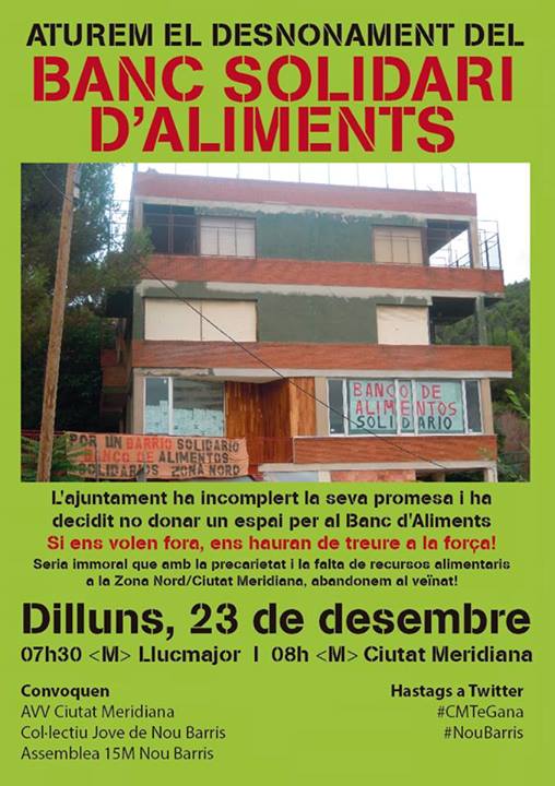 Solidaritat Banc Aliments Ciutat Meridiana