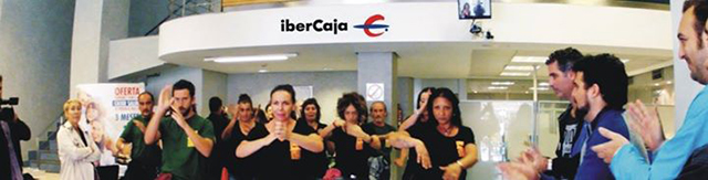 flamenco contra los bancos